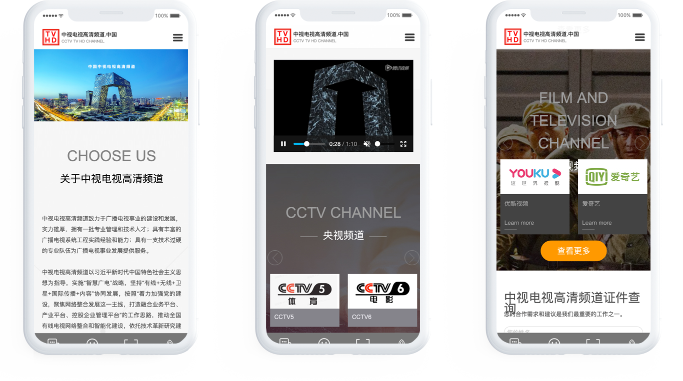 CCTV電視欄目網(wǎng)站設計